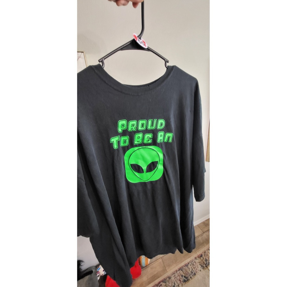 Proud To Be An Alien Graphic T-Shirt Mens 3XL Sci-Fi Fan Tee #55
